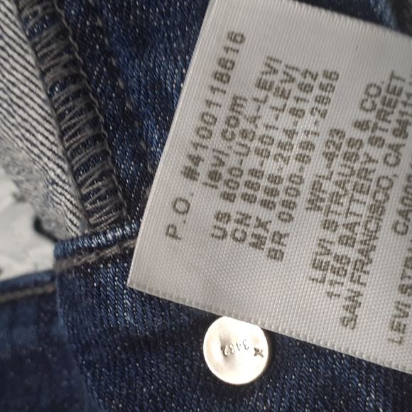 Levi's Blue Jean Capris Size 4/27 - Picture 16 of 16